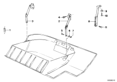 Вещевой ящик, дополнительные элементы