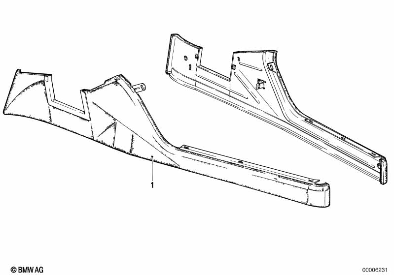 накладка отделения для мелких вещей