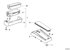 Отделение с пепельницей Пд
