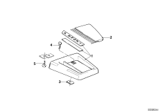 крышка рычага переключения передач