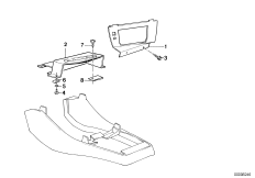 Отделение/накладка таксометра