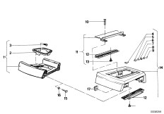 крышка рычага переключения передач