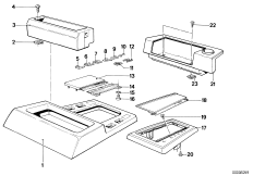 крышка рычага переключения передач