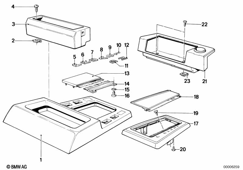 крышка рычага переключения передач