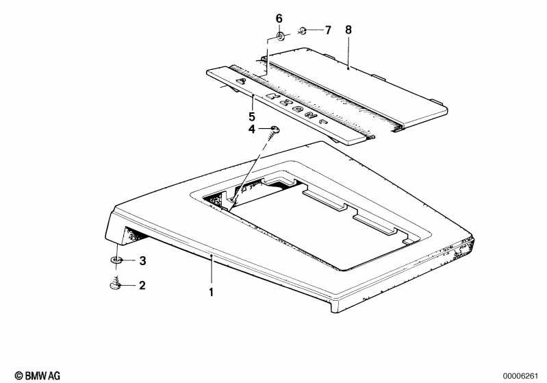 крышка рычага переключения передач