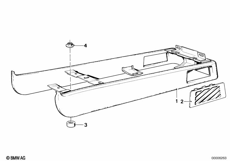 Центральная консоль дополнит.элементы Зд