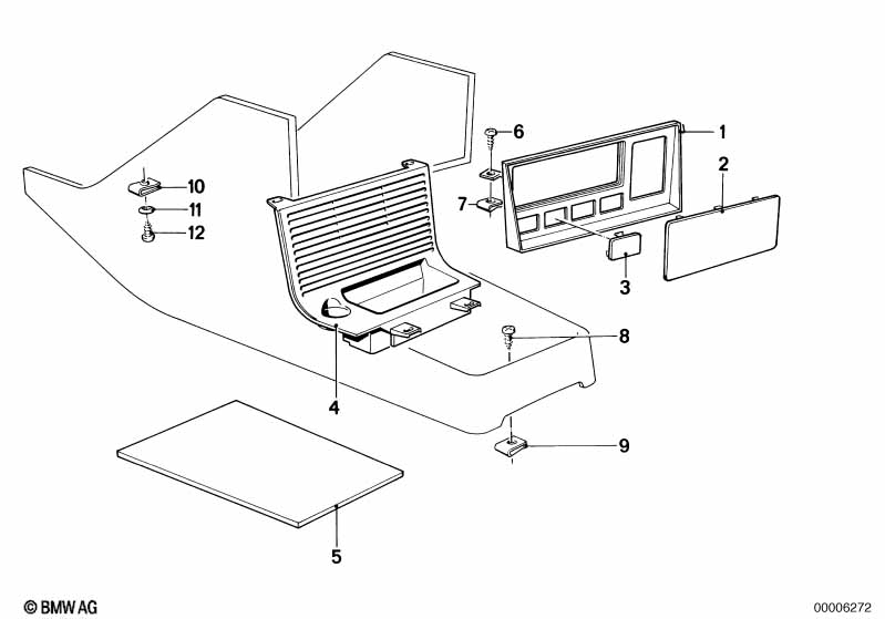 Отделение/накладка проема для радиопр.