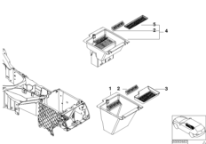 Отделение с блоком для компакт-дисков