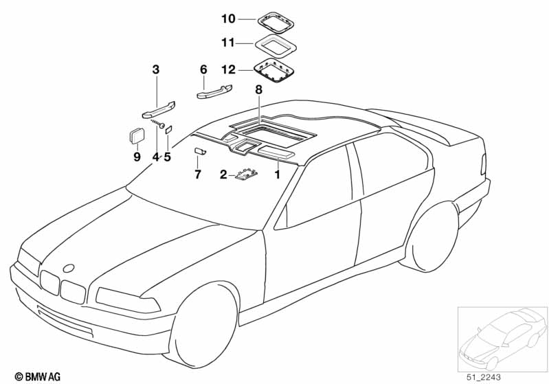 Потолок / поручень