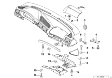 Доп.элементы панели приборов