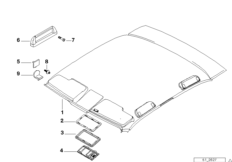 Потолок / поручень