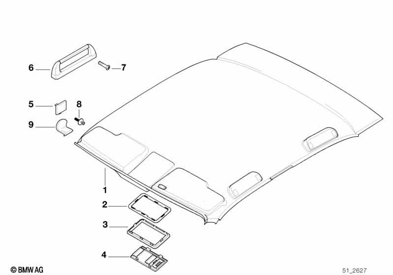 Потолок / поручень