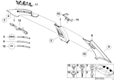 Облицовка Пд / Ср / Зд стойки