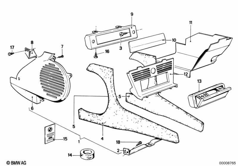 Боковая часть кондиционера/кожух