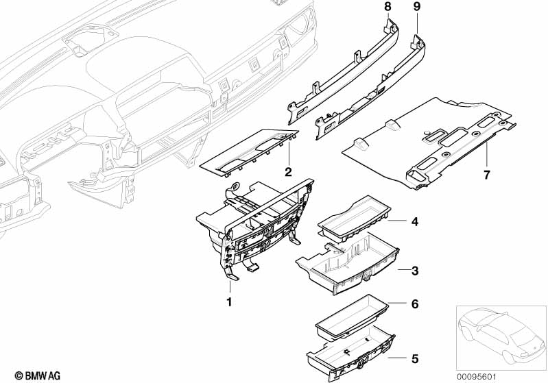 Доп.элементы панели приборов