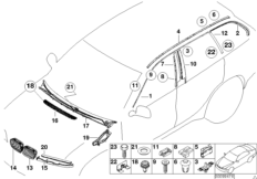Наружные накладки / декоративные решетки